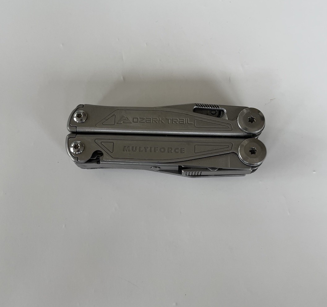 Ozark Trail Multiforce Multi-Tool Stainless Steel Plier Knife Saw, Fast Ship!!!