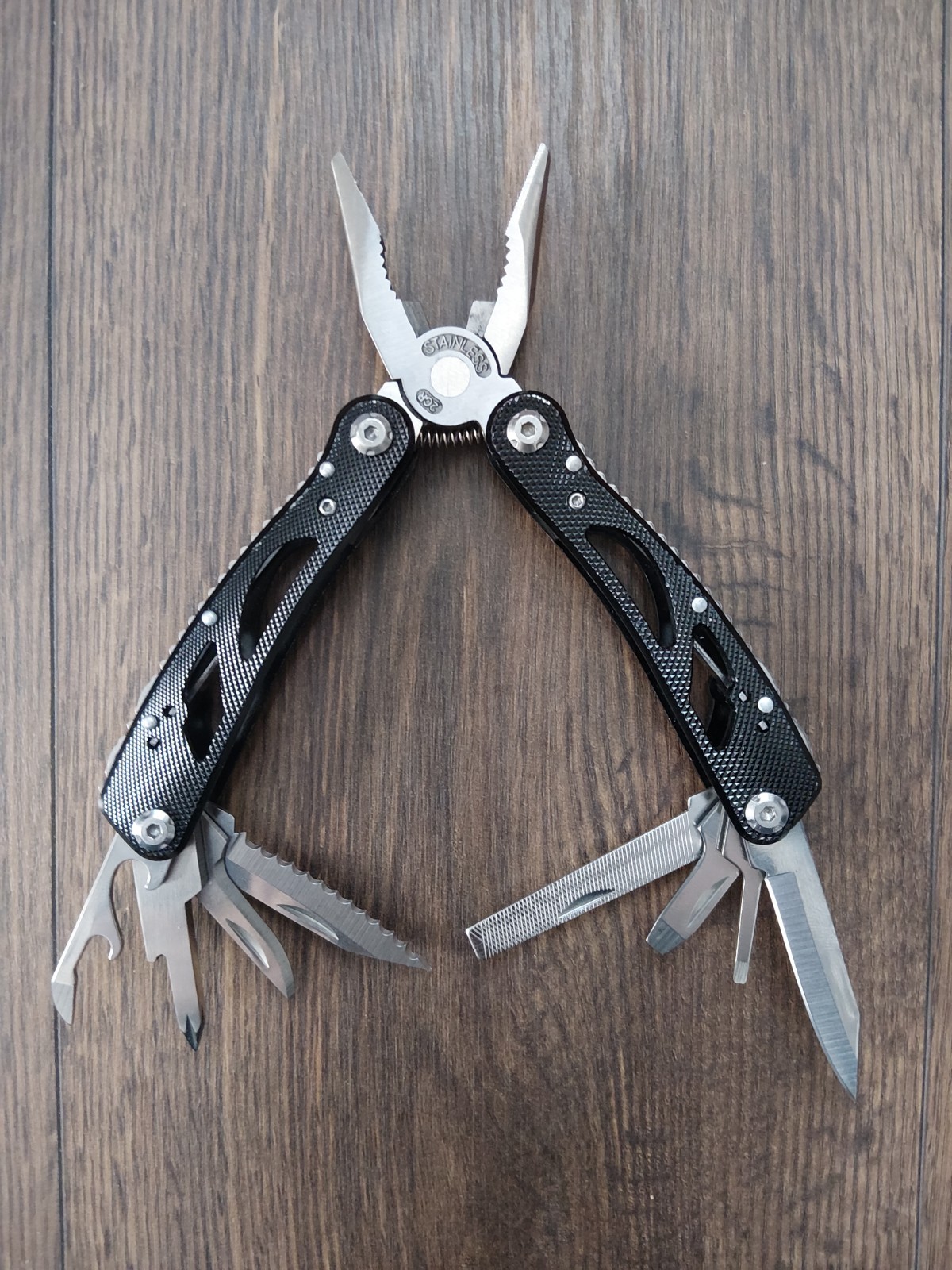 Black Multitool 9-Piece Set