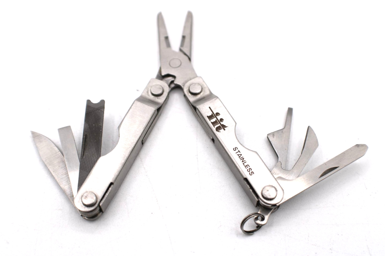 Stainless Multi-Tool Plier Scissor Screwdriver Belt Pouch Utility Pocket Small