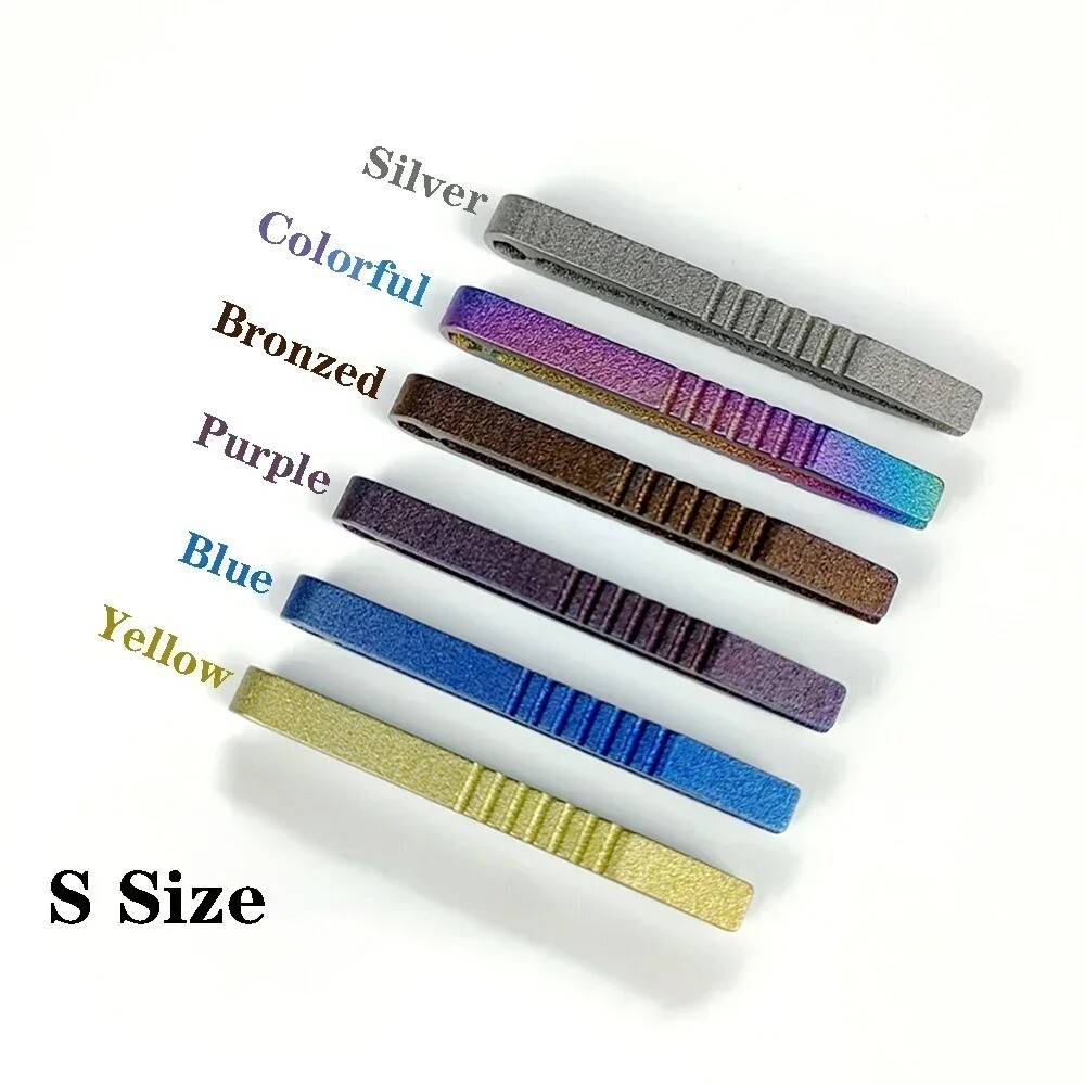 2 Sizes Portable Titanium Alloy Tweezers Outdoor Survival Camping Travel EDC