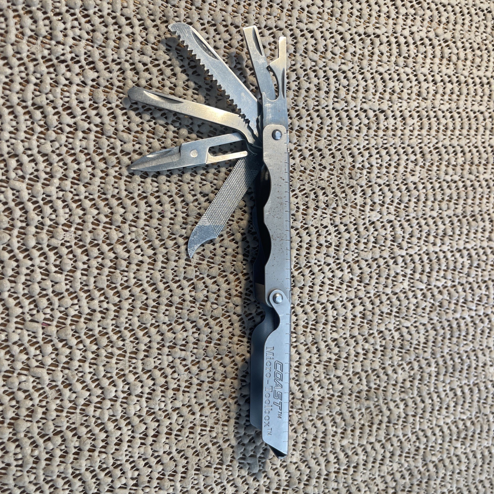 COAST MICRO TOOLBOX – Mutli Tool Knife Scissors File Bottle Opener Screwdriver