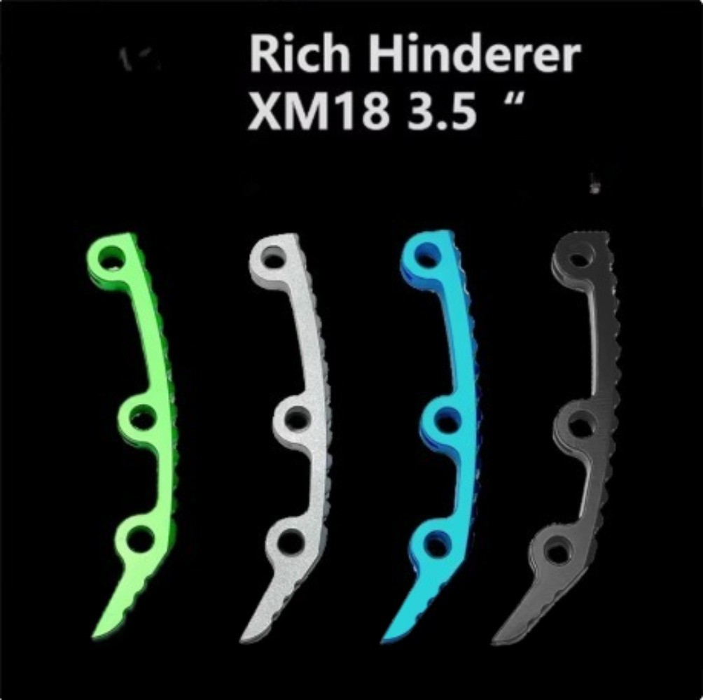 1 PC. Custom Aluminum Alloy BackSpacer for Hinderer XM-18 3.5 Accessories