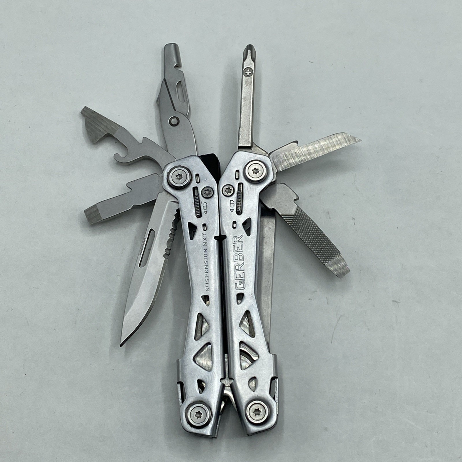 Gerber Suspension NXT & Paraframe I Knife Combo – Silver