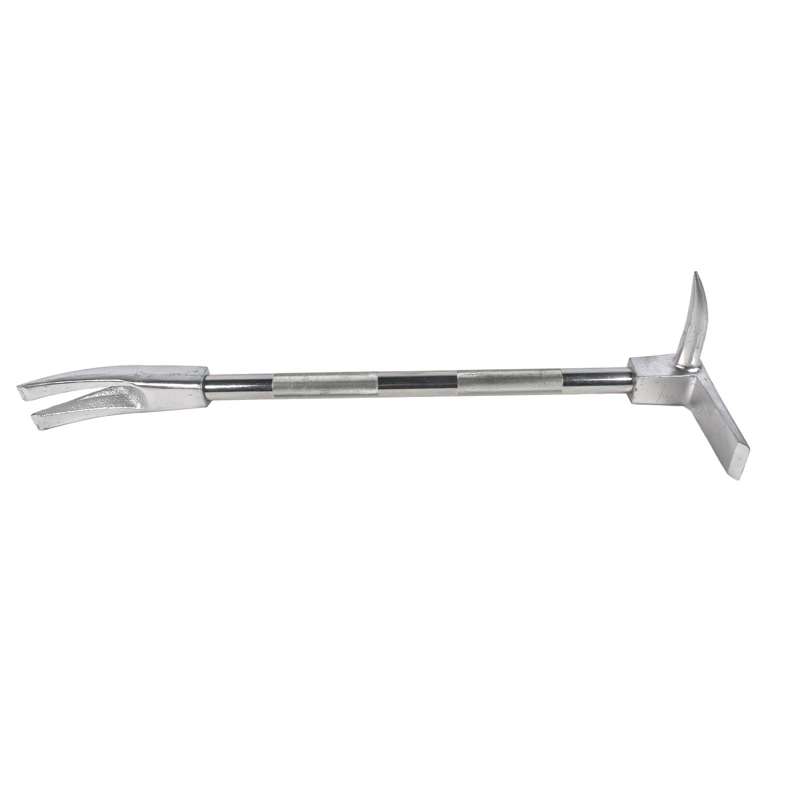 30.7″ Halligan Entry Tool, 45 Gauge Forged Steel Breaching Tool for Fire Rescue