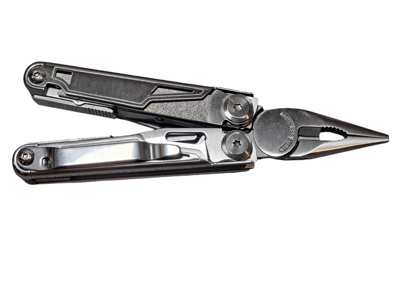 DL12 Clip Multifunctional Clamps Folding Knife Tools Gear Multi Pliers