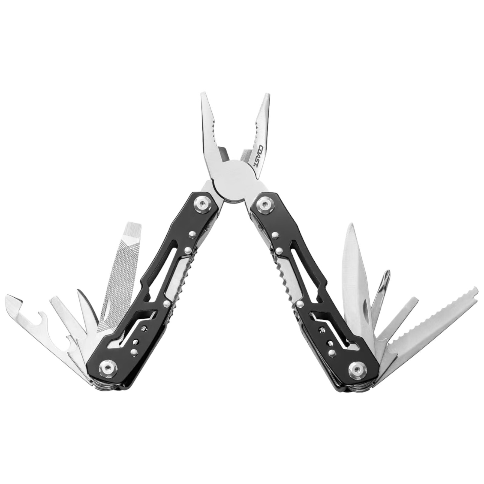 COAST CT220 11-in-1 Multi-Tool and Multi-Plier, knife Stainless Steel BRAND NEW!