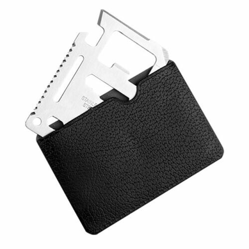 SELF-DEFENSE credit card EMERGENCY survival tactical 11 IN 1 MULTI tool/KNIFE🔥