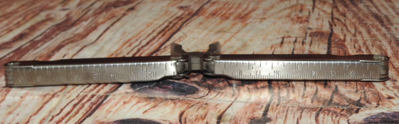VTG Vintage Leatherman Tool 9 Multitool With Original Leather Sheath