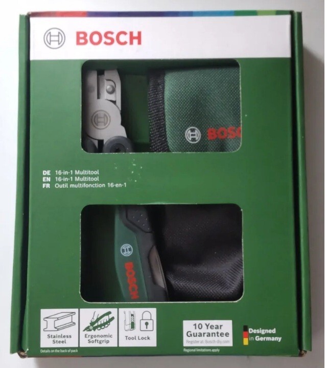BOSCH MULTI TOOL (16 MULTI-FUNCTION TOOLS) 1600A02Z98