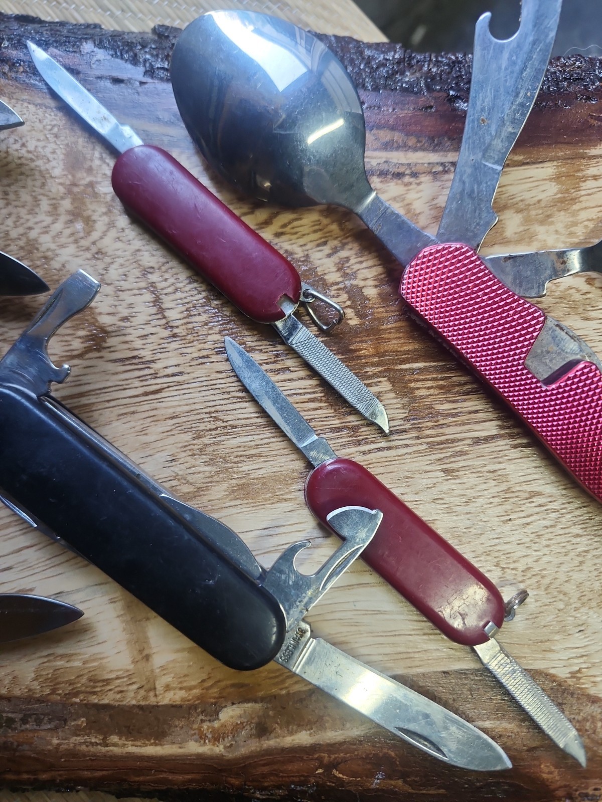 Stainless Camp Knives Mixed Lot 9- All Are Fully Functional And Complete