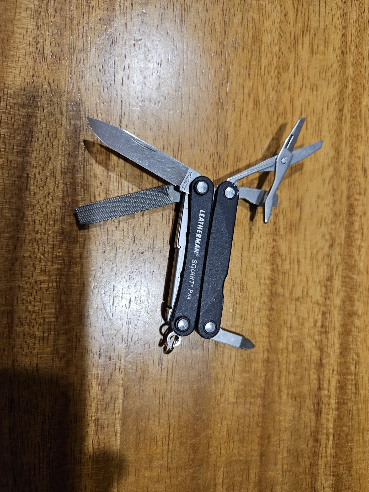 Leatherman Squirt Ps4 Black With Brand