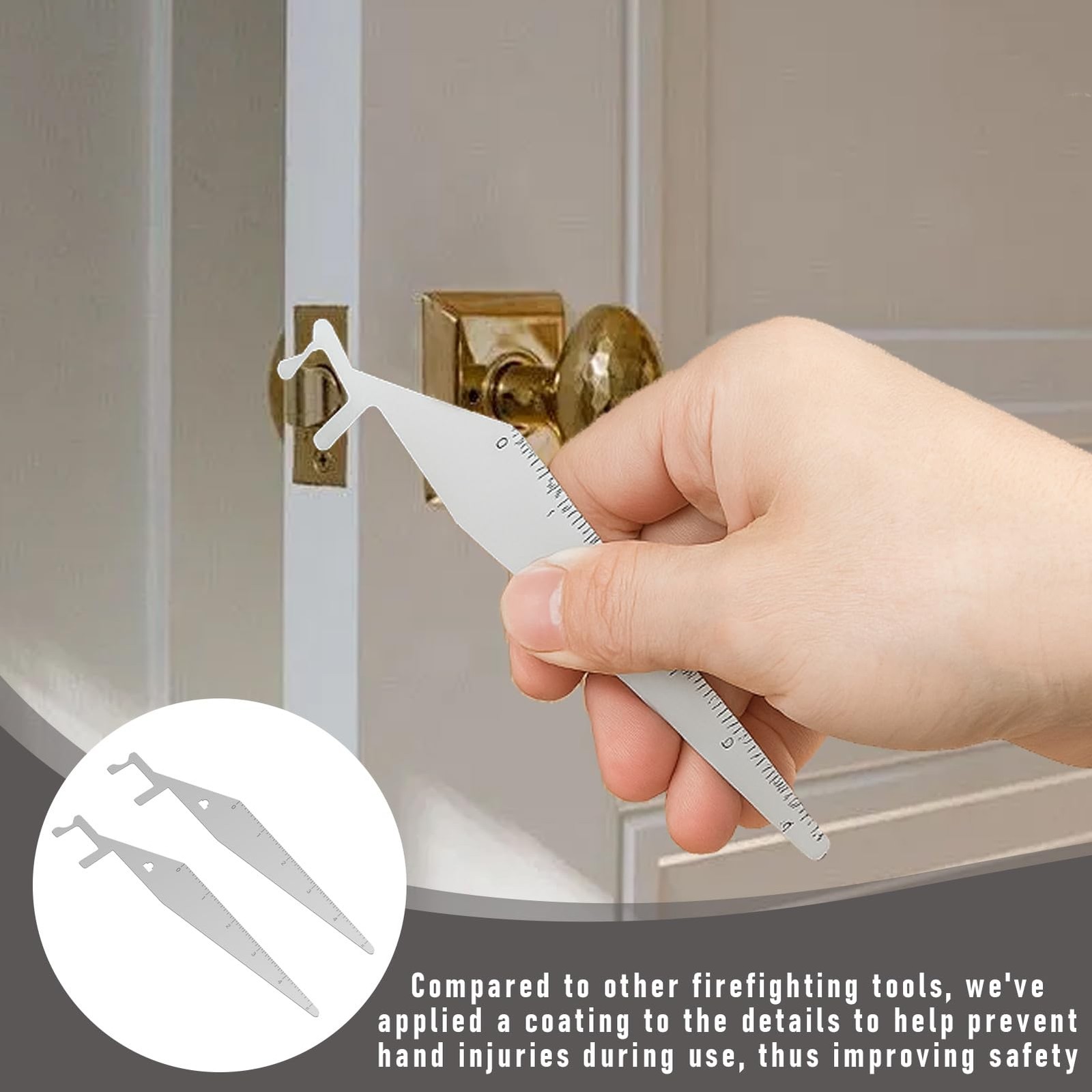 2025 Firefighter Tools Door Opener Tool Training Fire Safety Rescue Everyday