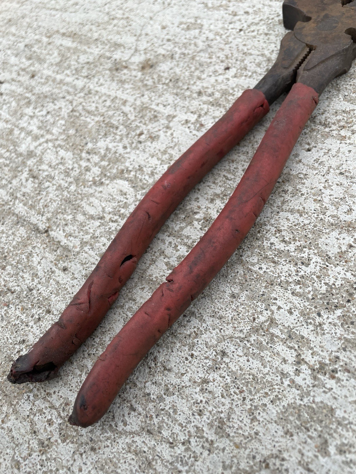 Vtg Multi Purpose Adjustable Hand Pliers Hammer Wrench Multifunction Tool NL