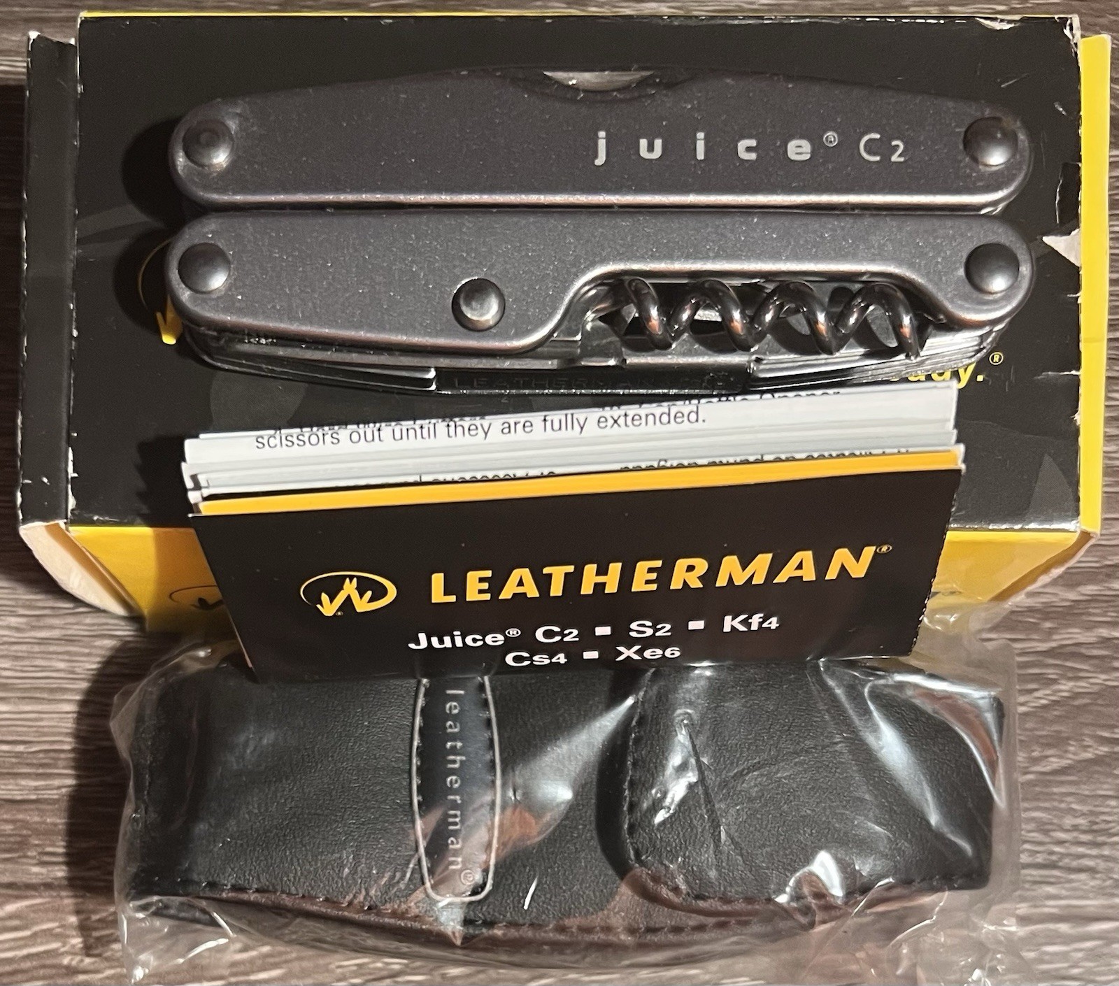 LEATHERMAN Juice C2 70108011K Storm Gray NEW IN BOX Discontinued