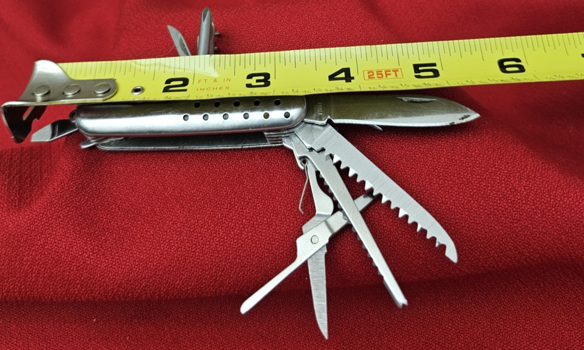 Winchester Brand All-in-One Utility Knife – Camping Fishing Survival Tool