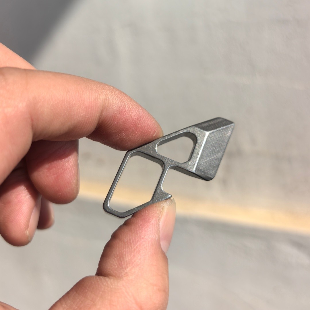 TC4 Titanium alloy EDC tool 49x18x5mm