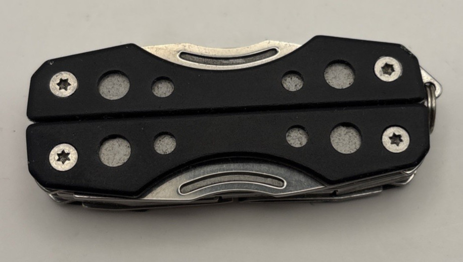 Gerber Clutch Multi-Tool Black Handles Pliers Screwdrivers EDC Tool