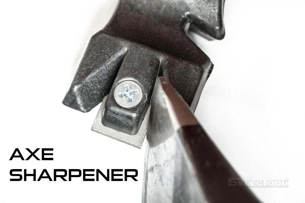 SELECTOOL 4-in-1 Knife & Tool Sharpener Made in USA + FREE Training Knife