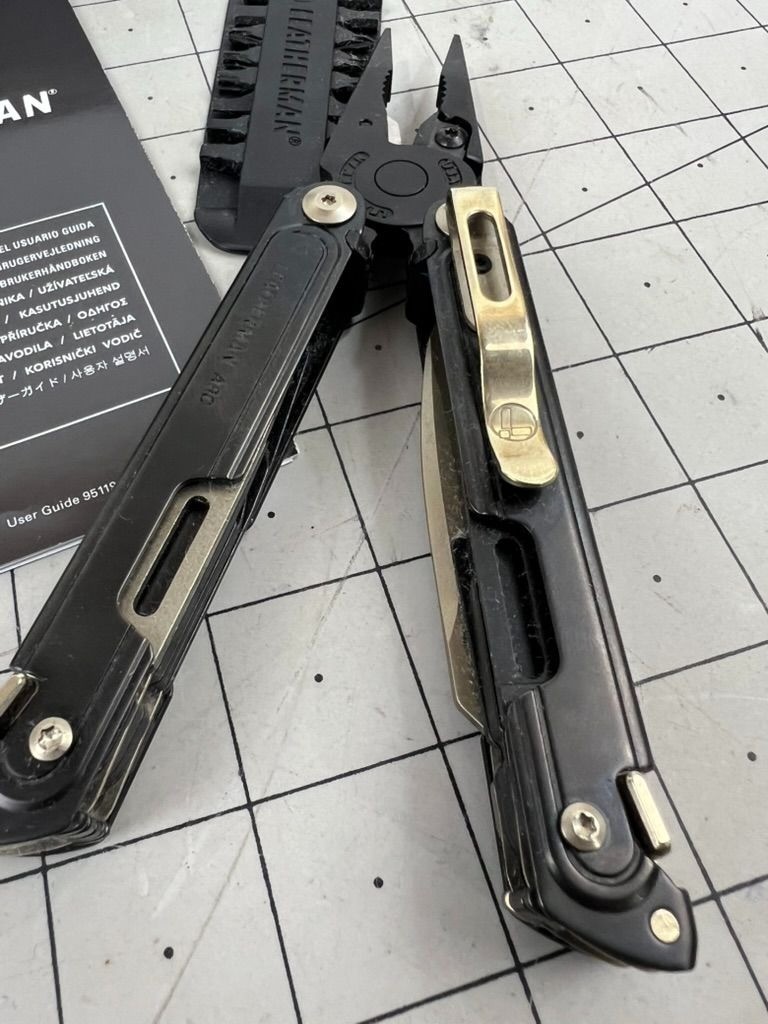 Leatherman Arc Obsidian Multitool Limited Edition W/Leather Sheath