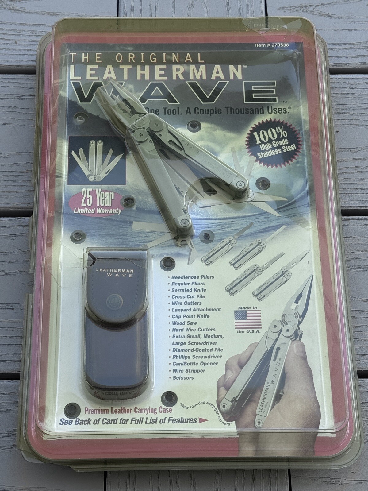 Leatherman Original Wave/ 1st Generation Wave, Leather sheath