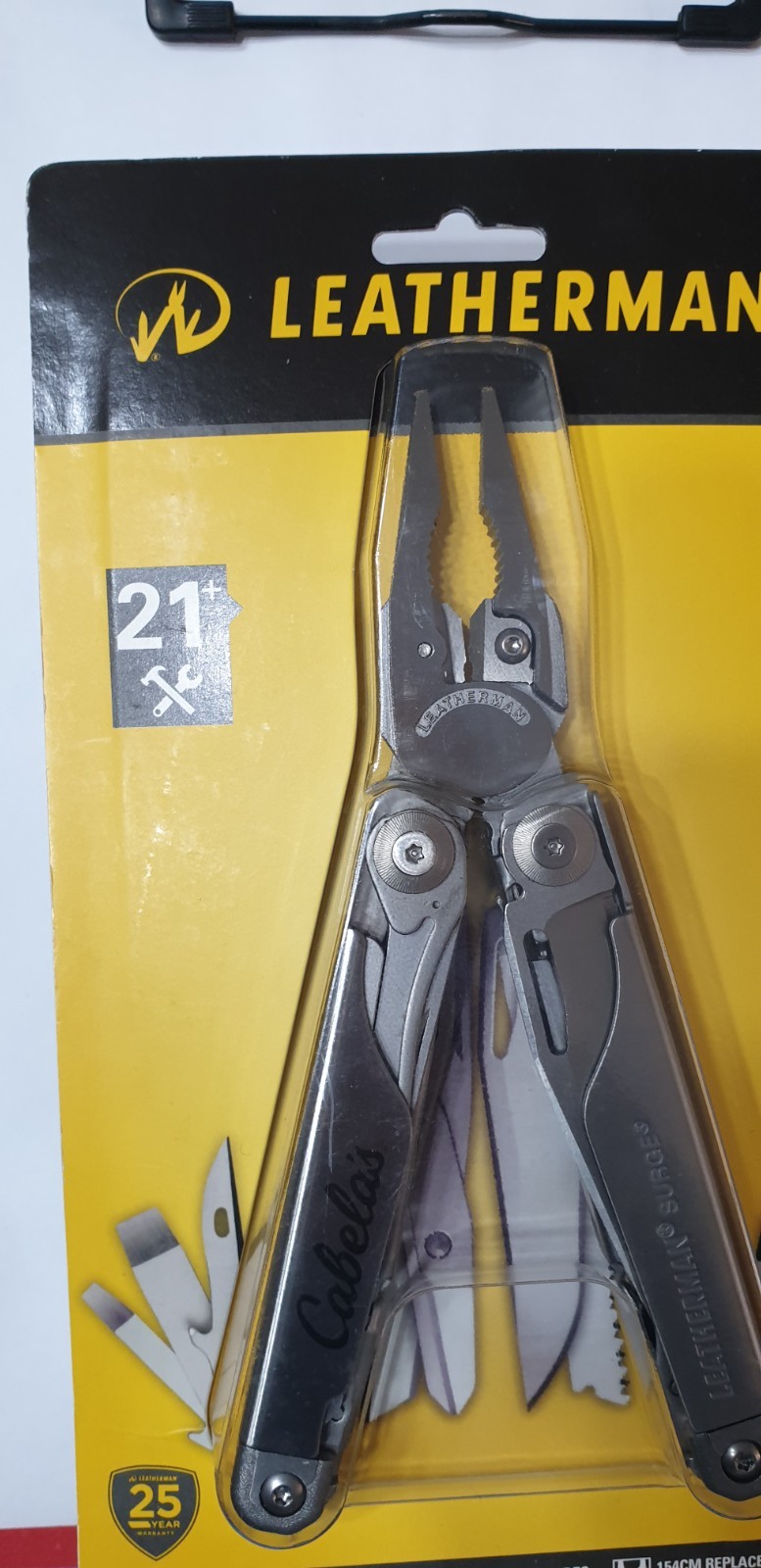 🔥🔥 Leatherman Surge Multi Tool Cabela’s Premium Leather Sheath New in Bliser