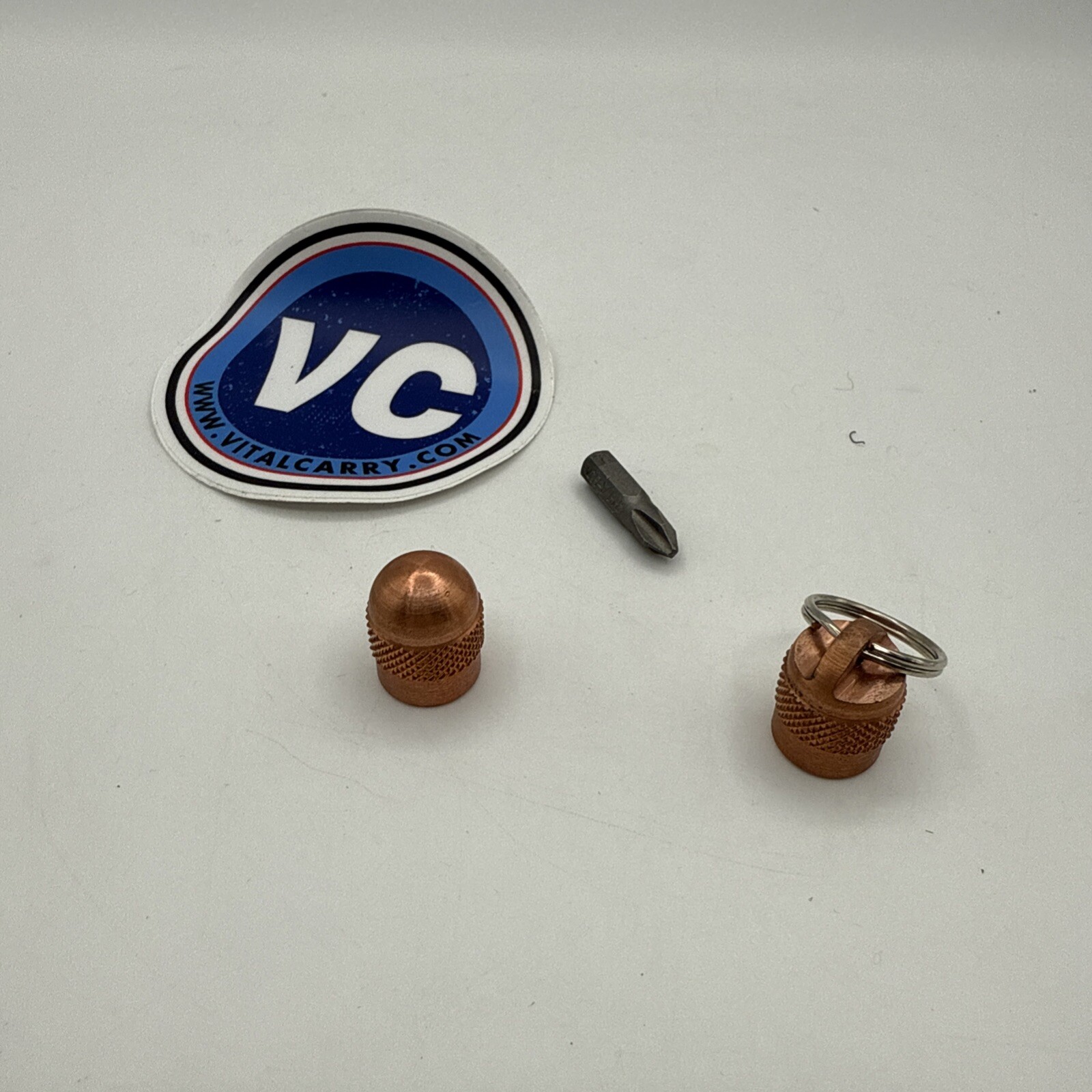 Vital Carry / Spiffy Labs EDC KEY BIT – HEX BIT TOOL Copper