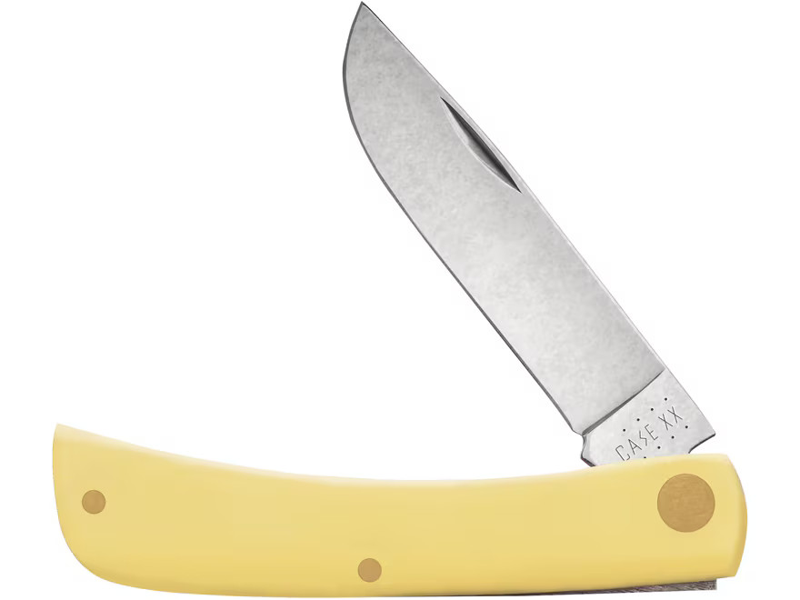 Case Sod Buster Jr Pocket Knife 2.8″ Skinner Tru-Sharp Tumble Blade Synthetic