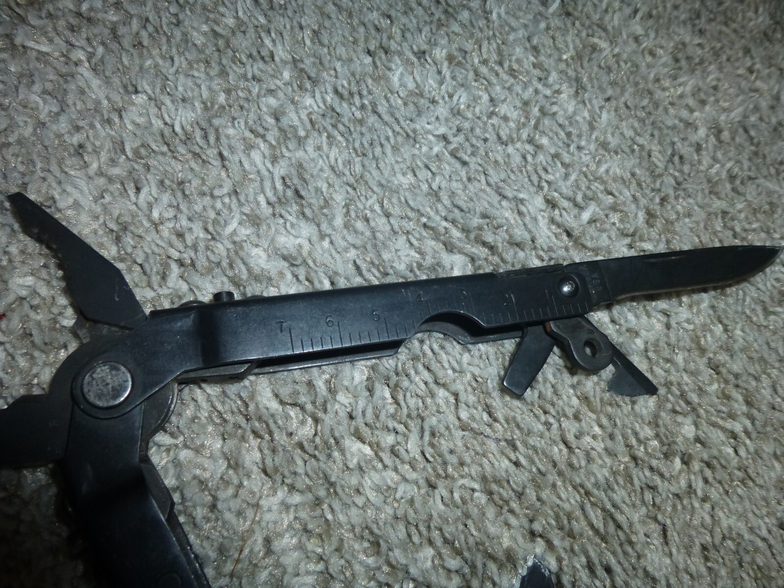 Gerber Black Multi Tool Sliding Plier 5142721 5212844 USA W Black Leather Case