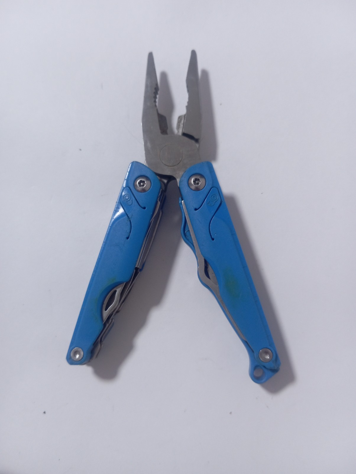 🔥🔥🔥 Leatherman Leap Blue Multi Tool Retired Very Rare