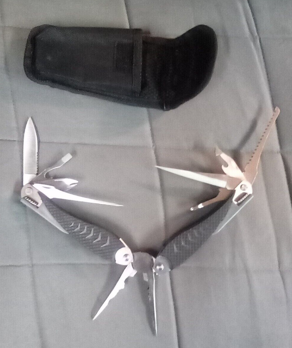 multitool 13 tools plus!!! Nice tool!!! With pouch not a branded item
