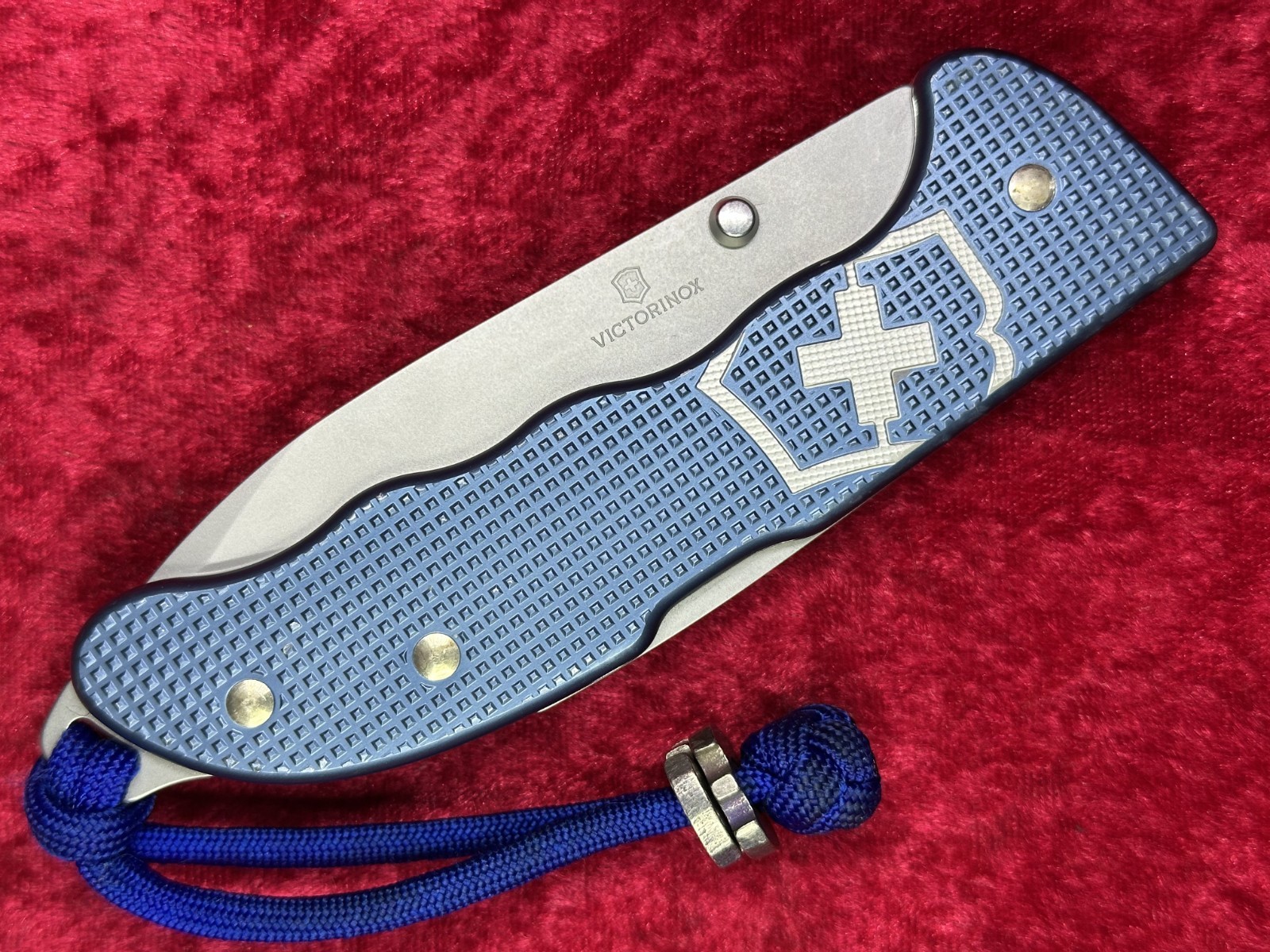 Victorinox Evoke 2026 Limited Edition Glacial Blue Alox Large Swiss Knife (670)
