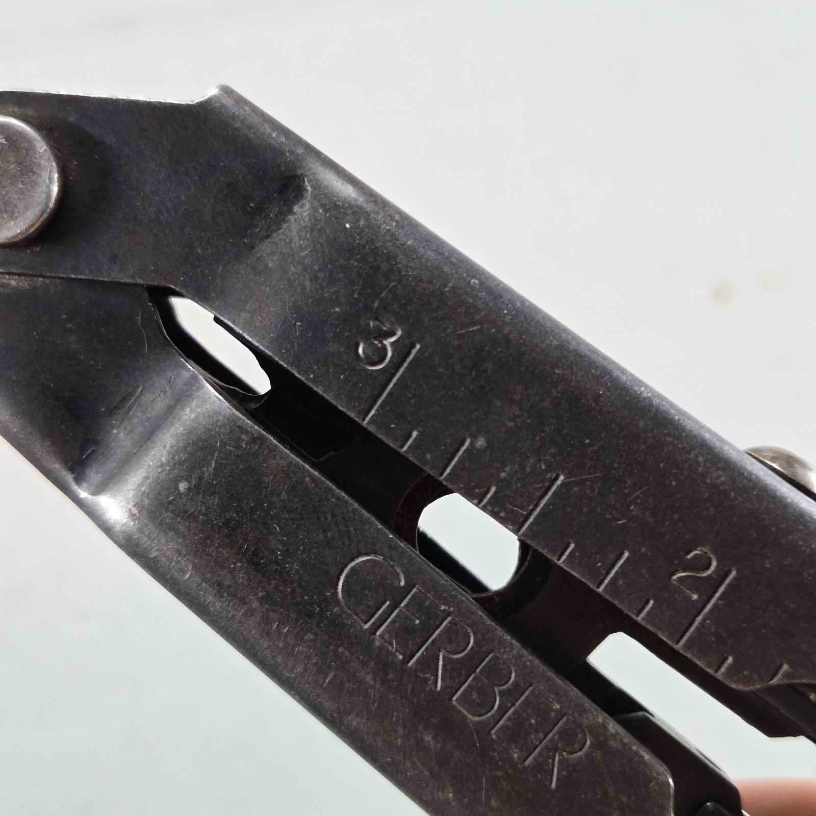 Vintage USA Gerber MultiTool Blunt Pliers Patent #5142721-#5212844 Stainless