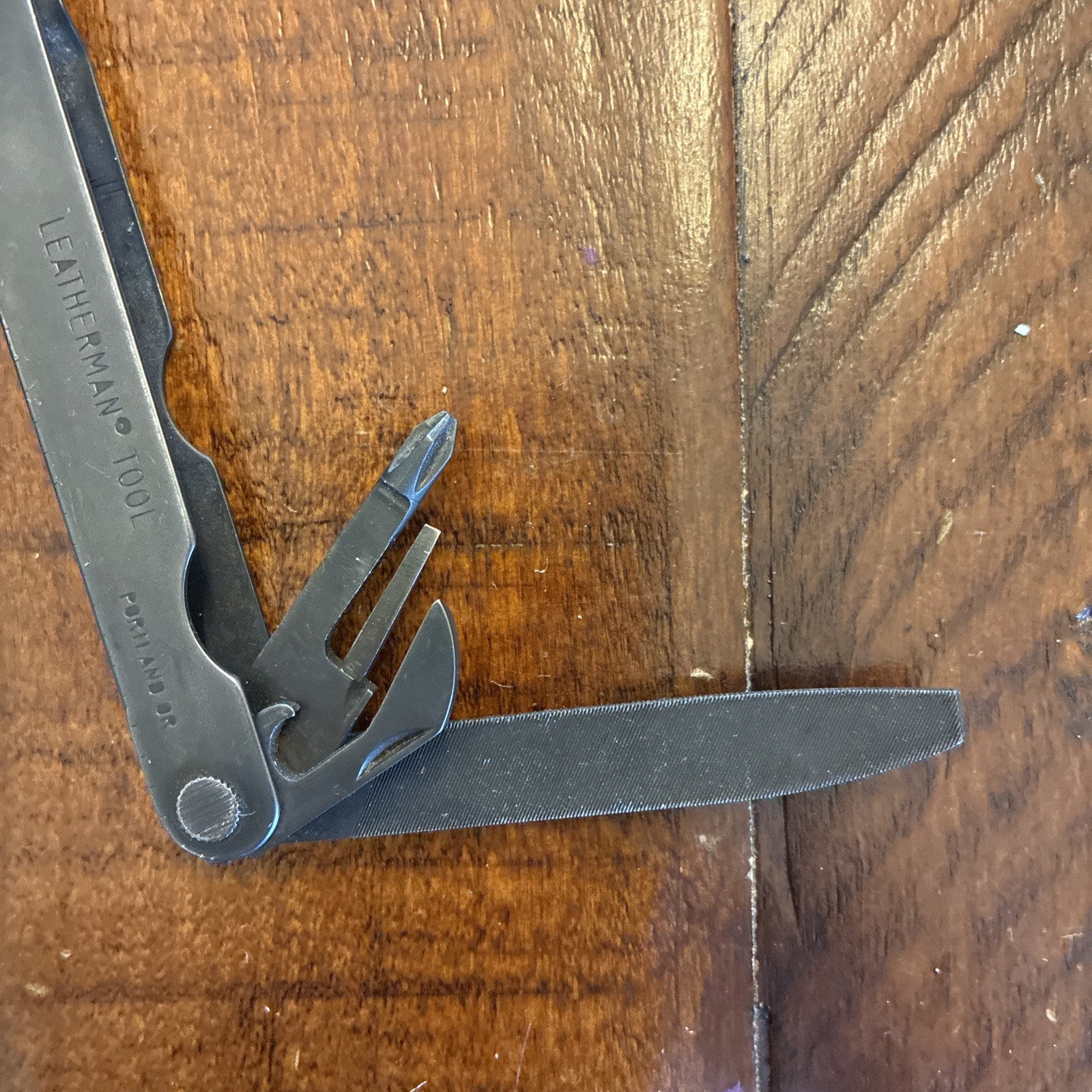 Vintage Leatherman PST BLACK OXIDE Multitool Portland OR USA 06/96 – Very Good