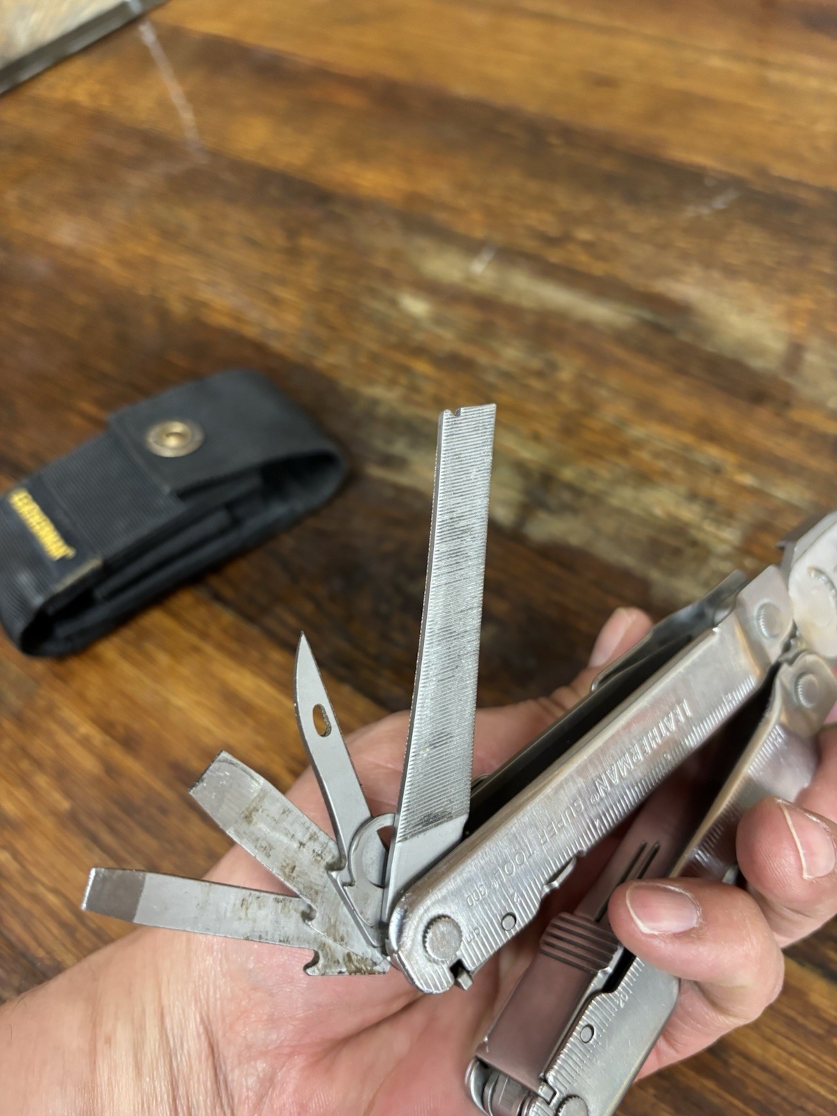 Leatherman Super Tool 300 Multi-Tool USA 01/16 in good condition