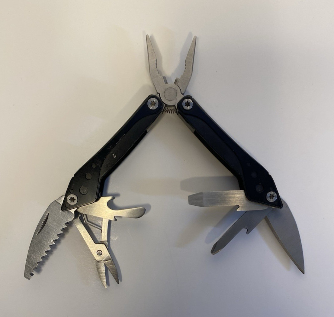 Cabelas Small Multi-Tool /Green, Orange, Purple, Silver, Red, Teal, Black, Pink