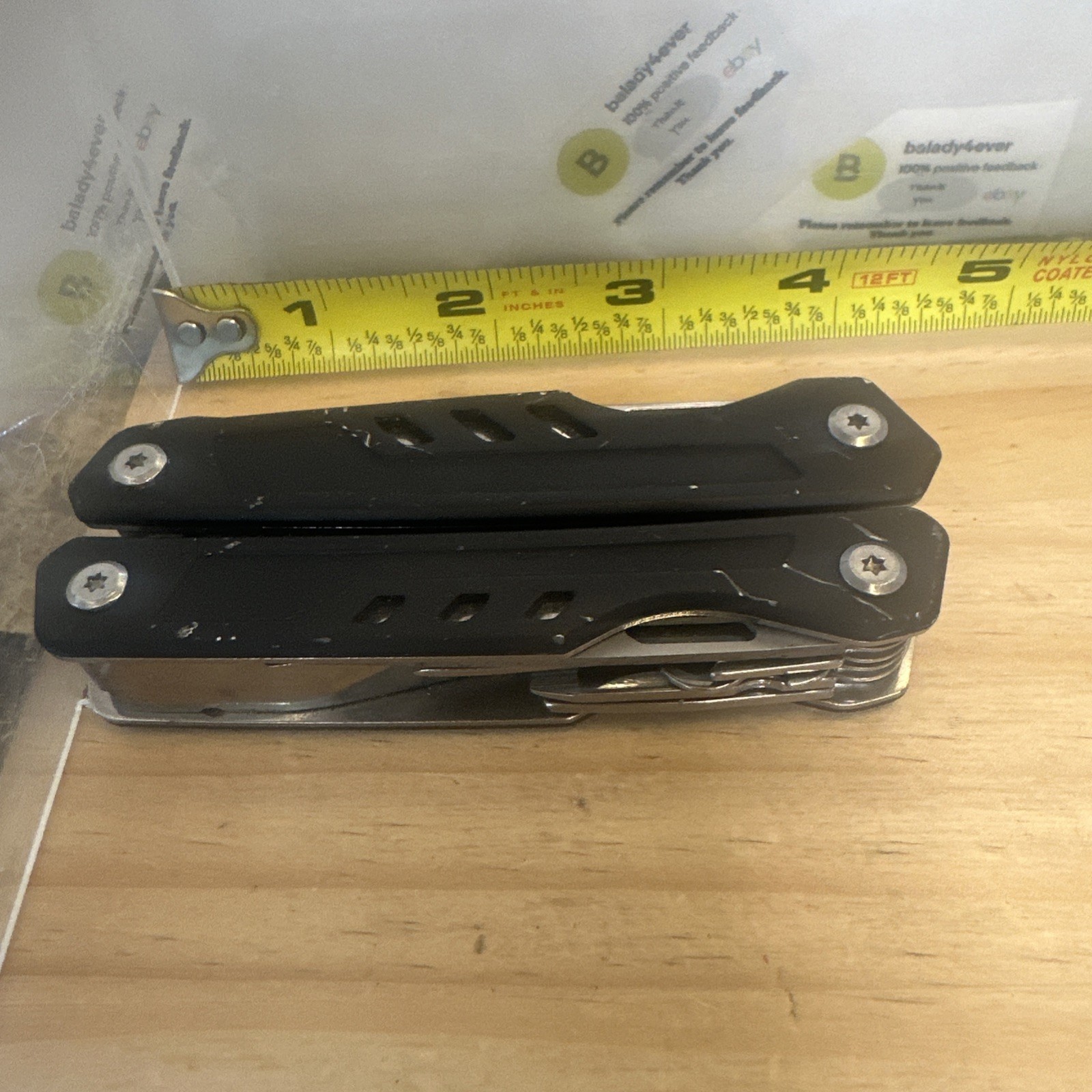Ozark Trail 17-In-1 Multi Tool Pliers, Wire Cutter, Saw, Knife PLUS.. 4.25” Clos