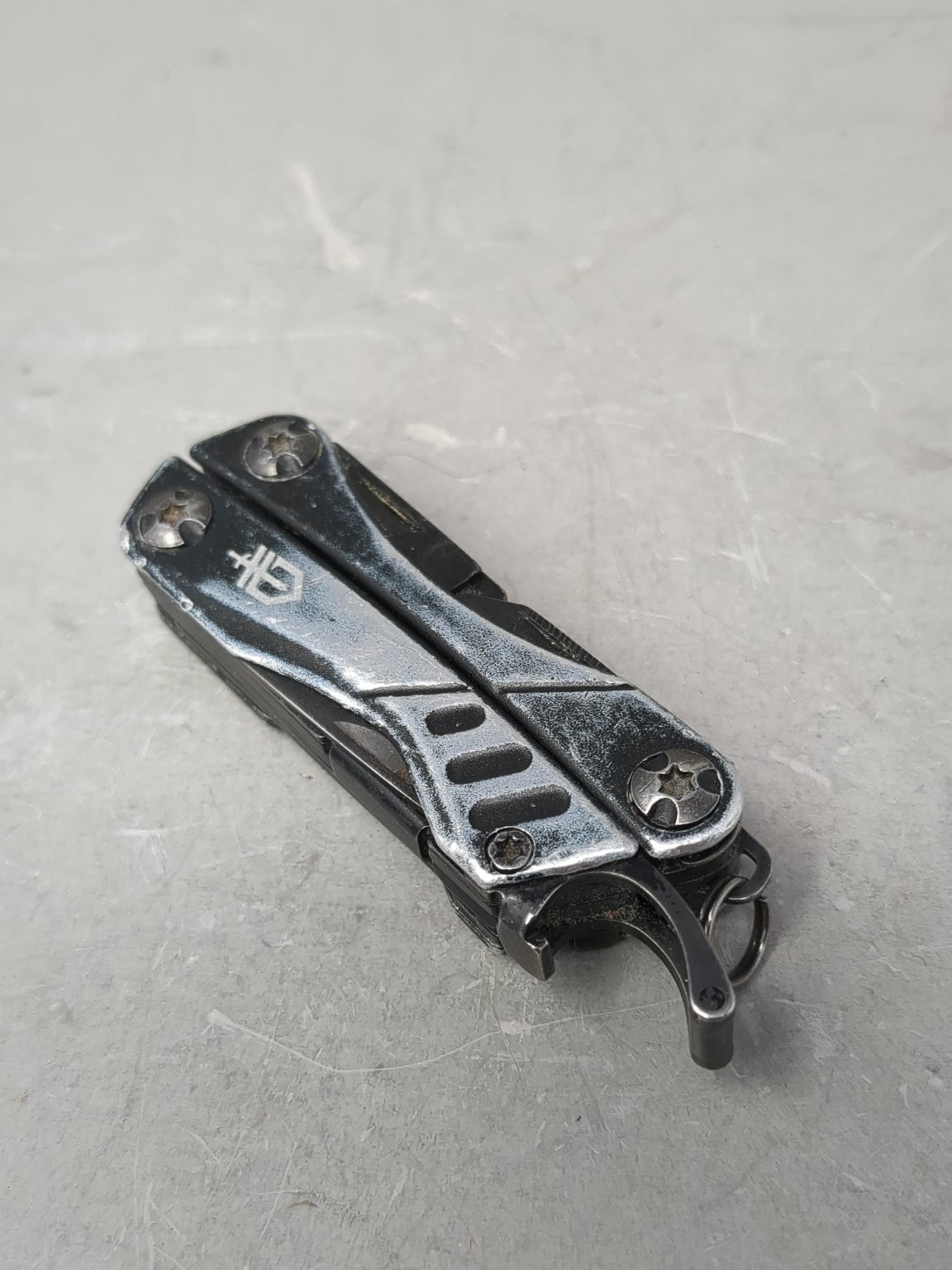 Gerber Dime Mini Multi-Tool Pliers Scissors Knife File Black Compact