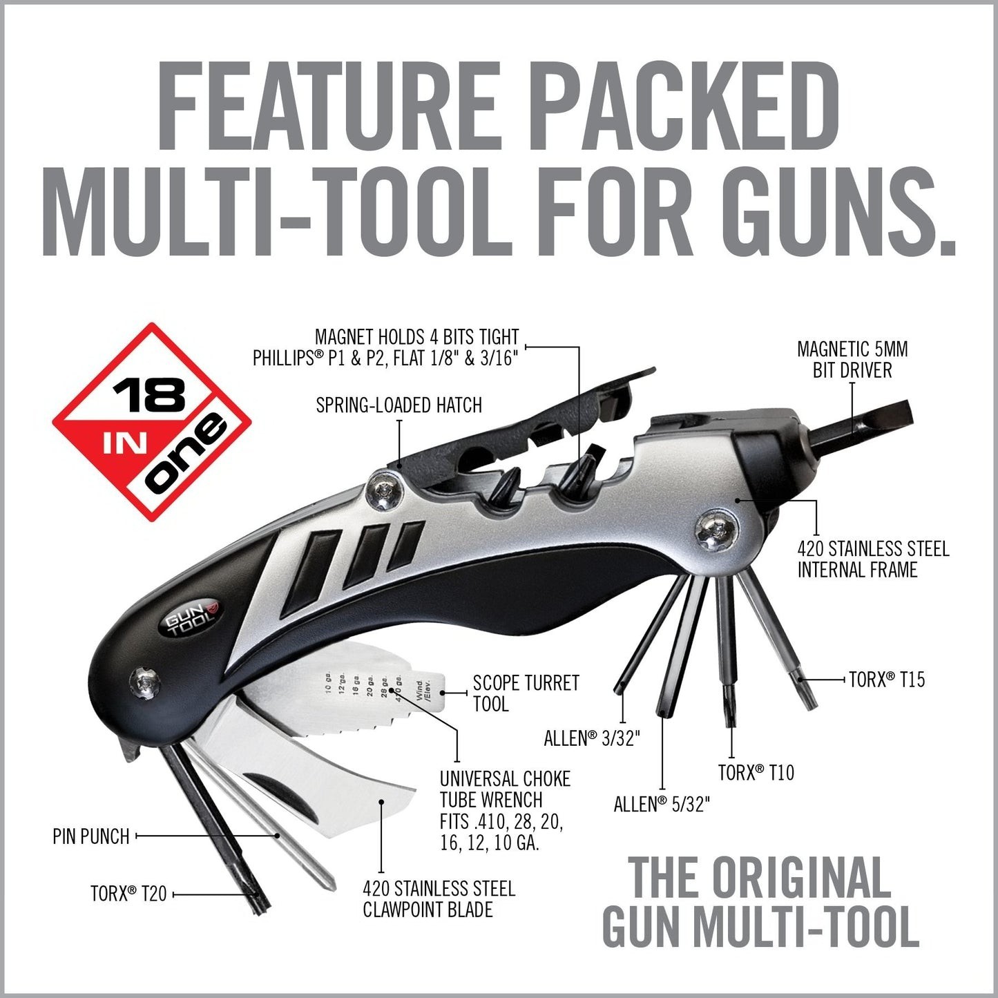 Real Avid The Gun Tool Multi-Tool Re1-AVGTCL211