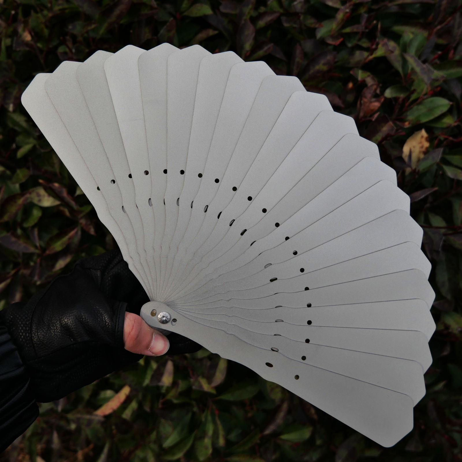 New Tactical Titanium Alloy Folding Fan Portable Martial Art Kung Fu Tai ji Fan