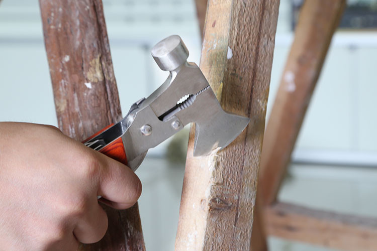 Multi Tools Hammer Axe Knife Wire Cutter Pliers Screwdriver Emergency Outdoor