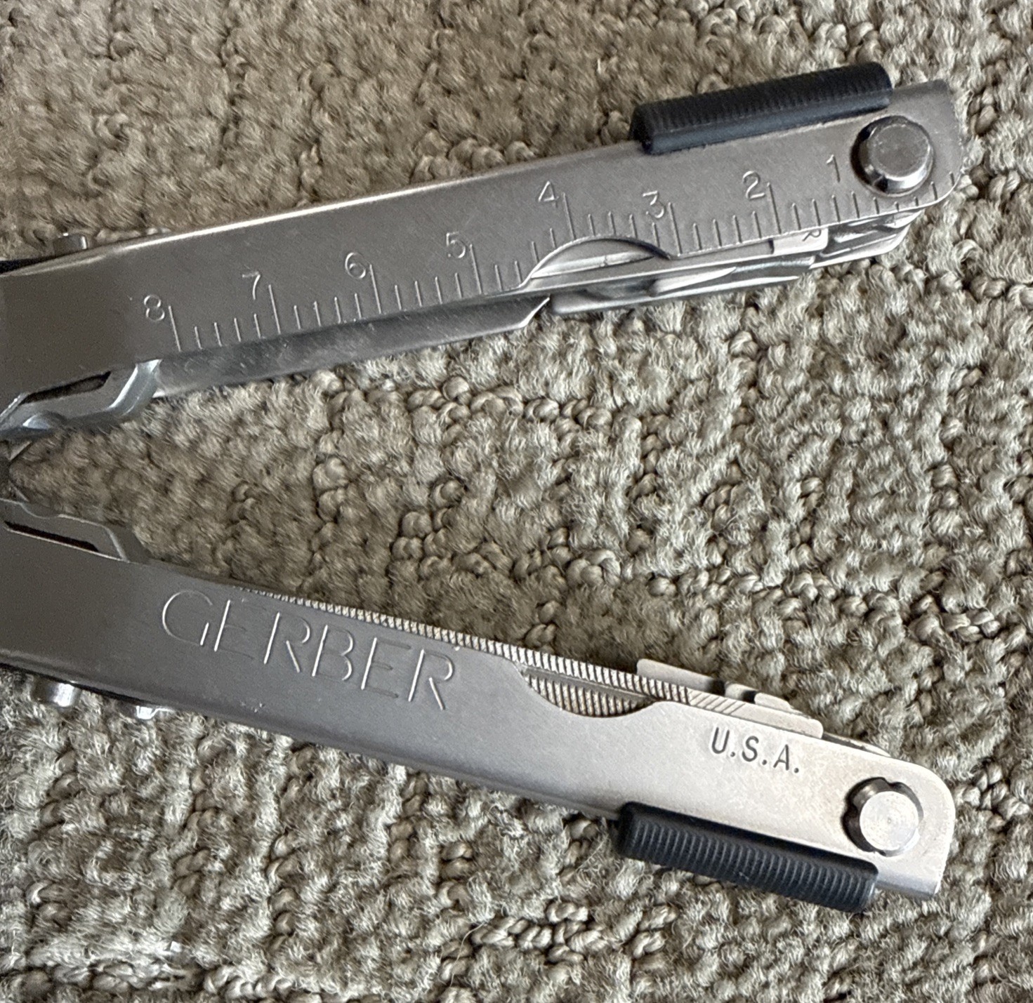VTG Gerber Multiplier Multi-Tool USA Made Sliding Pliers w/ Sheath Excellent