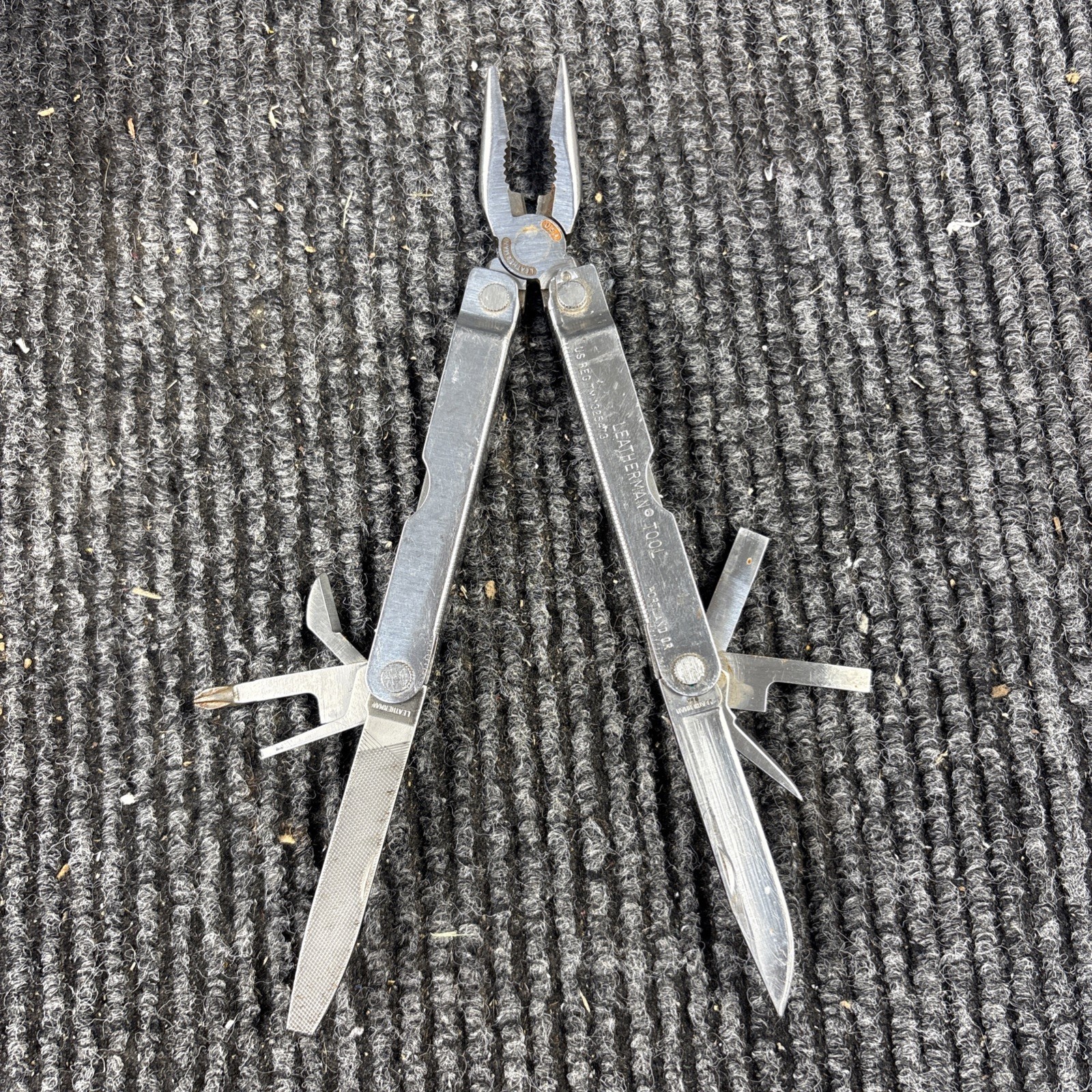 Original Leatherman Tool US REG TM Multi-Tools Portland OR Vintage (094)