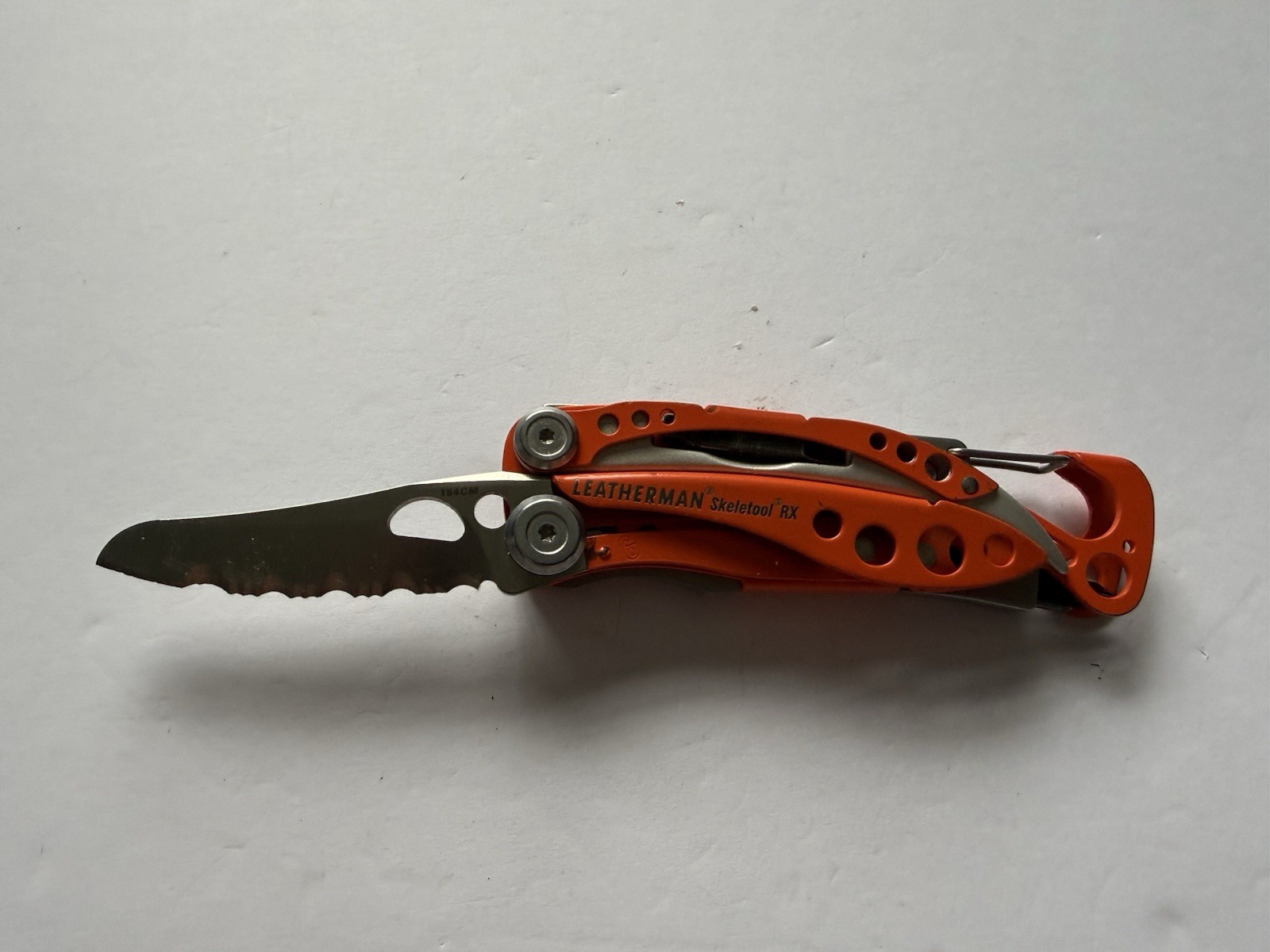 AUTHENTIC LEATHERMAN SKELETOOL RX RESCUE ORANGE