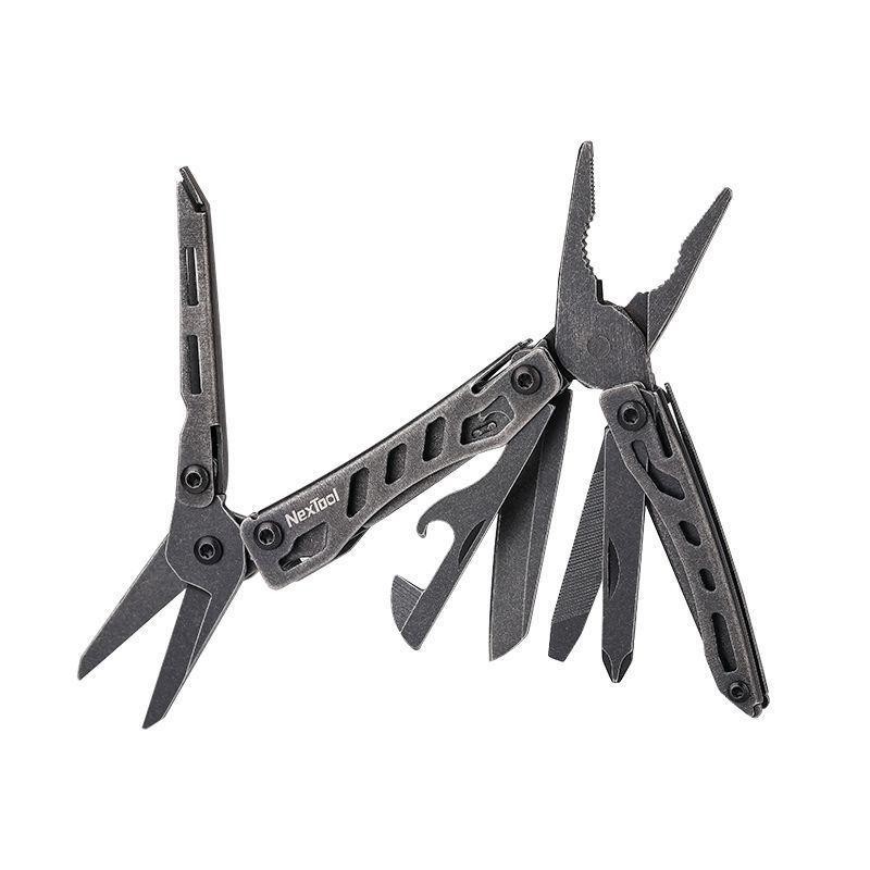 Alicate multifuncional NexTool Mini Flagship 10 en 1 EDC, (color negro)
