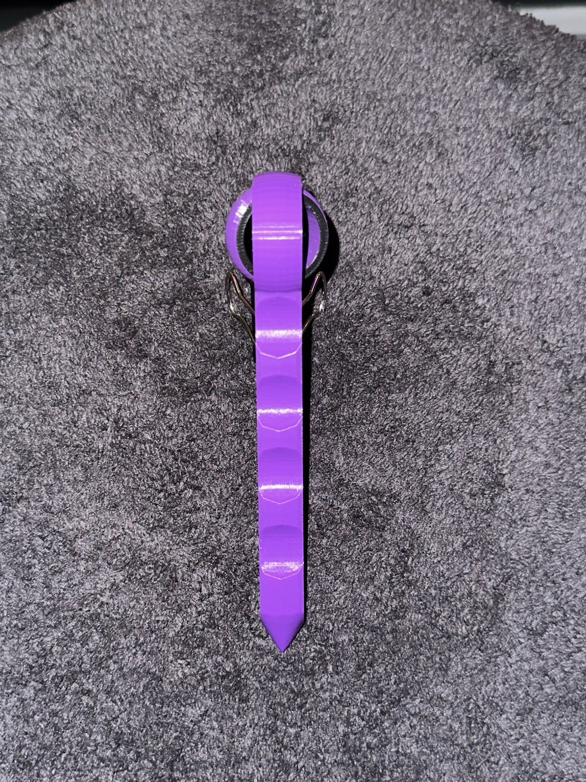 Self Defense Fidget Kubotan Tool Weapon 3d Printed EDC Purple