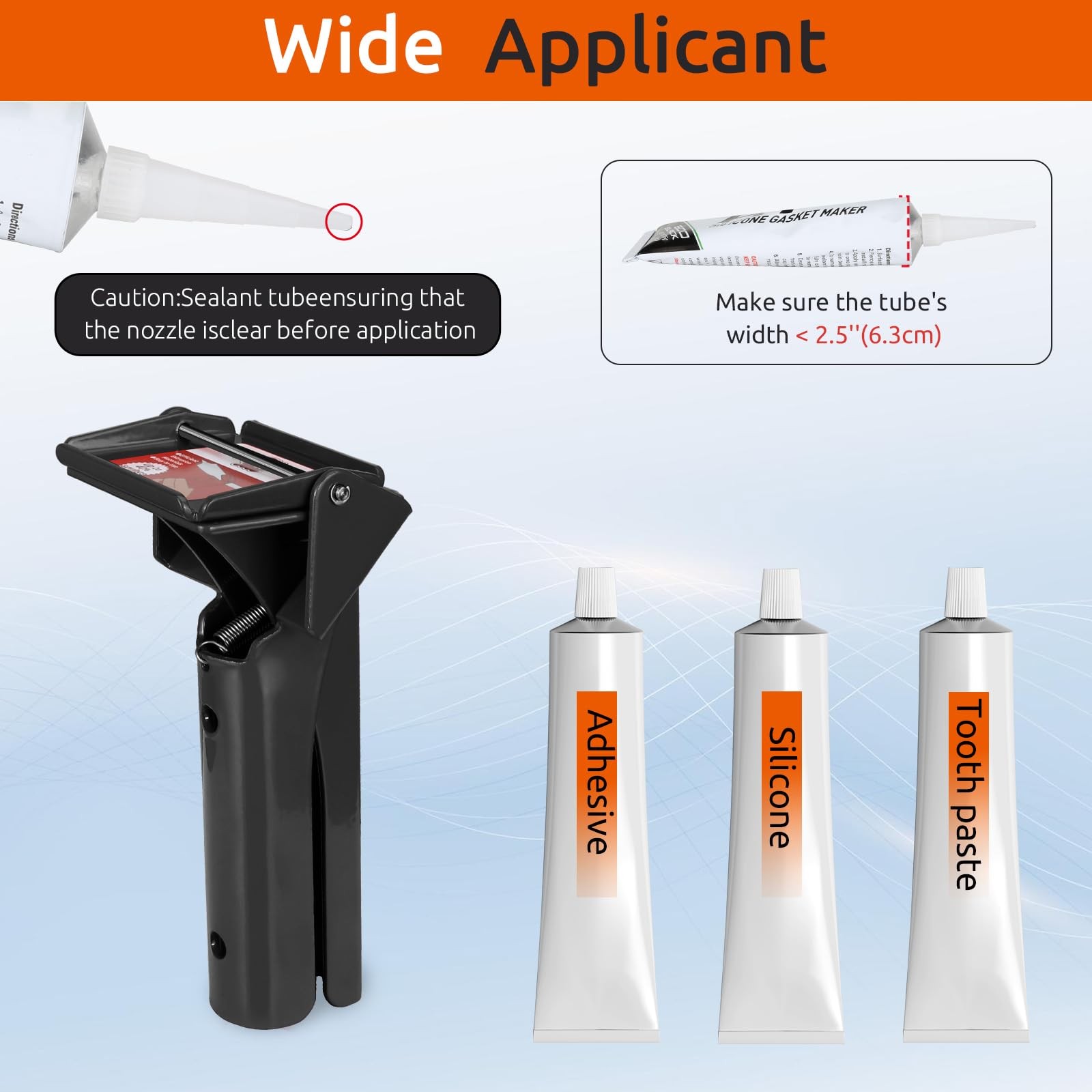 RTV Silicone Tube Extrusion Tool，Efficient RTV Silicone Tubes Squeezer Dispen…