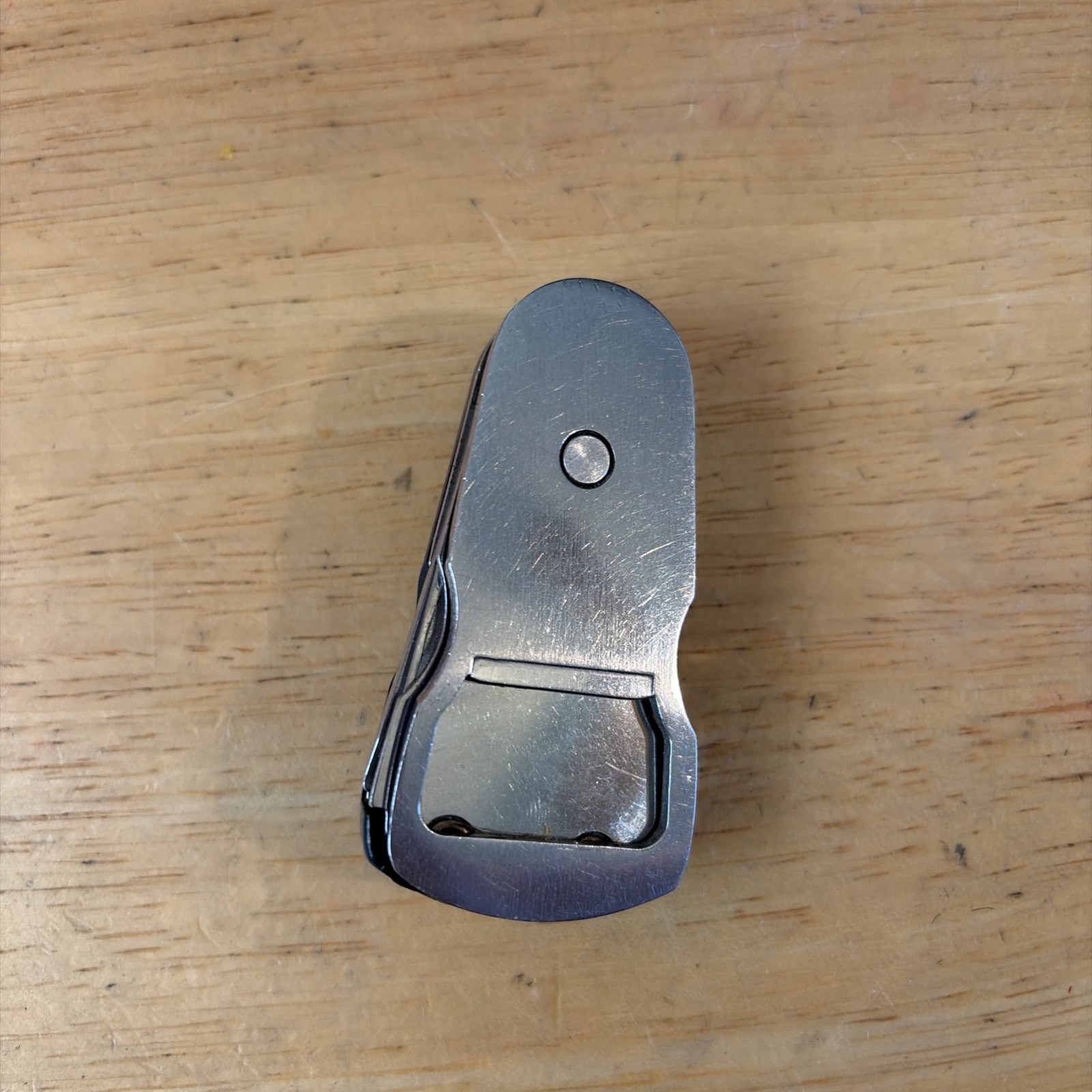 Swiss+Tech Swivel Tool 8-in-1 bottle opener multi tool with light