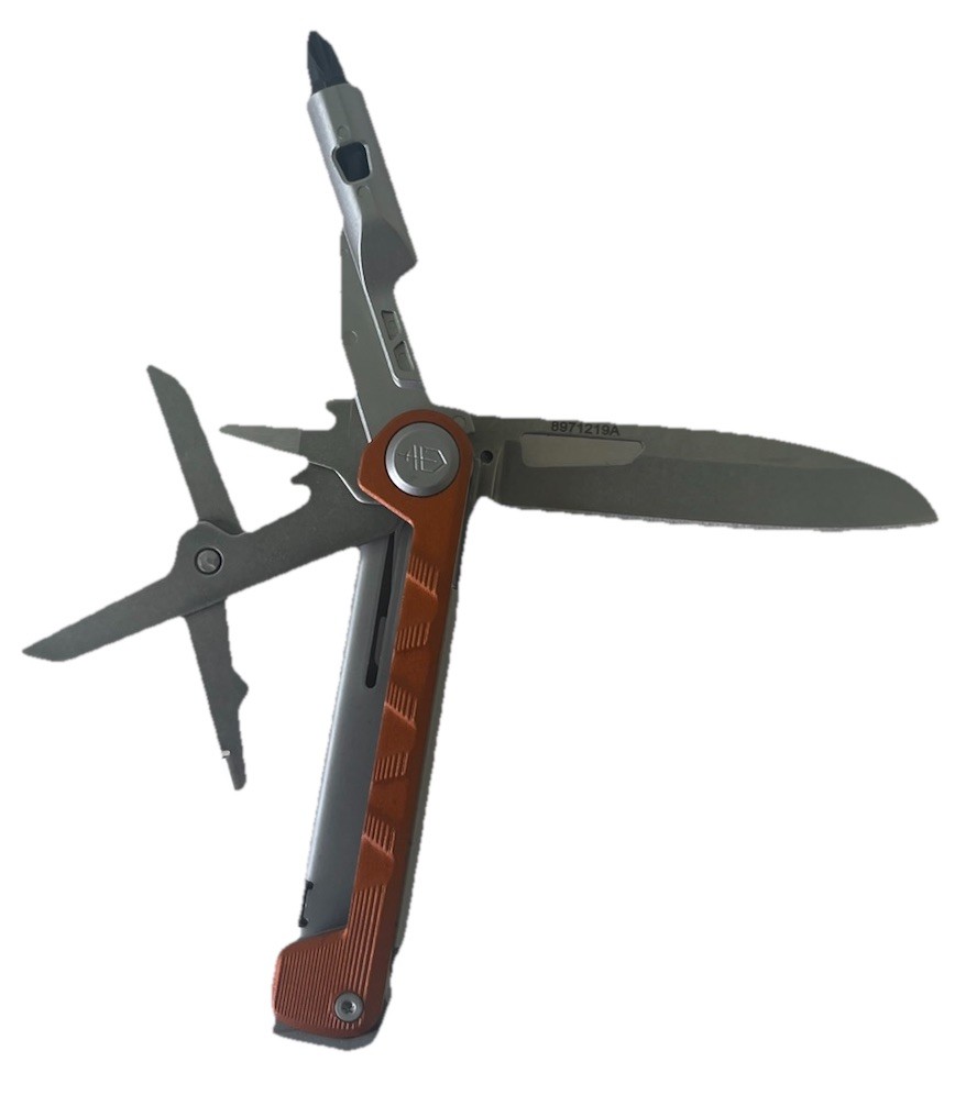 Gerber Armbar Drive 8-In-1 Multi-Tool Pocket Knife Orange 30-001587 EDC
