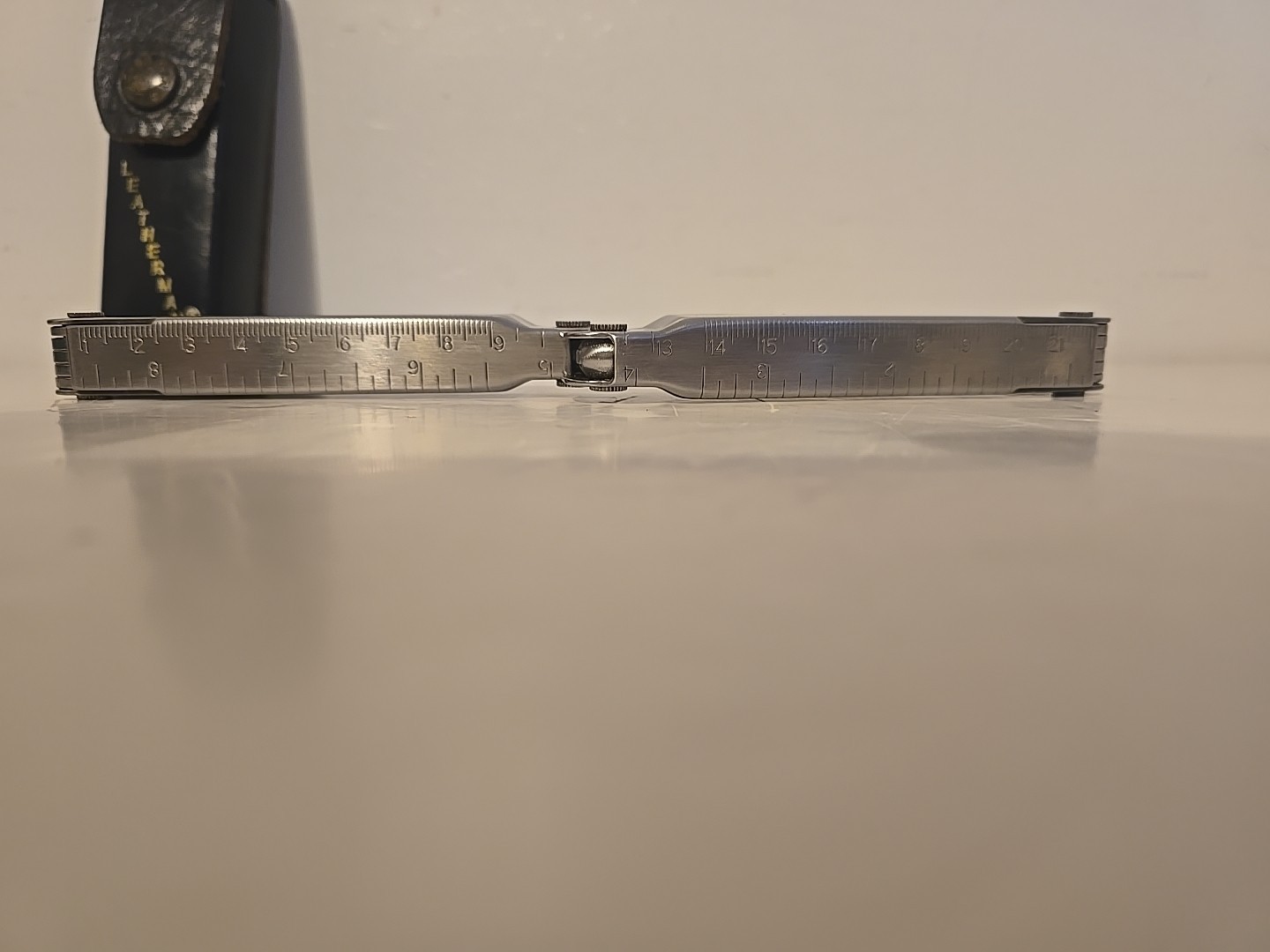 Vtg Leatherman Tool Patent Pending USA Stainless Steel Multi-Tool & Sheath
