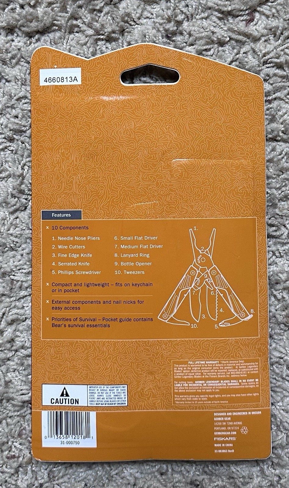 Gerber Bear Grylls Compact Multi-Tool. New/Unopened.